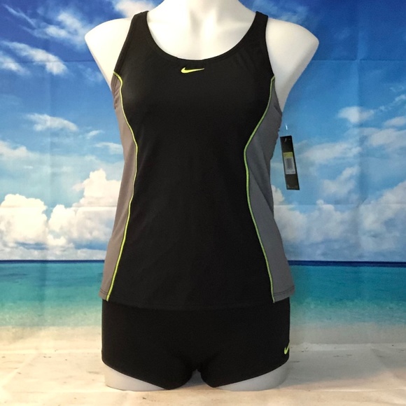 NIKE Swimsuit 2pc Tankini set Size Small - Picture 1 of 3